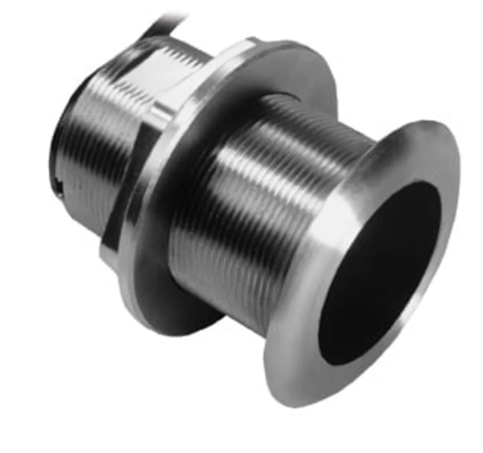 Garmin Mounting transducer through the stainless steel hull with depth and temperature