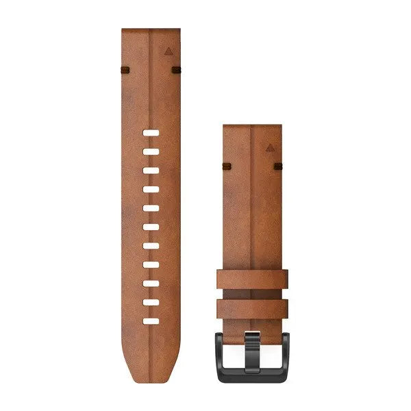 GARMIN |QuickFit watch straps Brown leather
