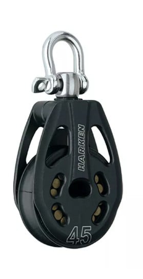 Harken 45 mm Aluminum Block — Swivel
