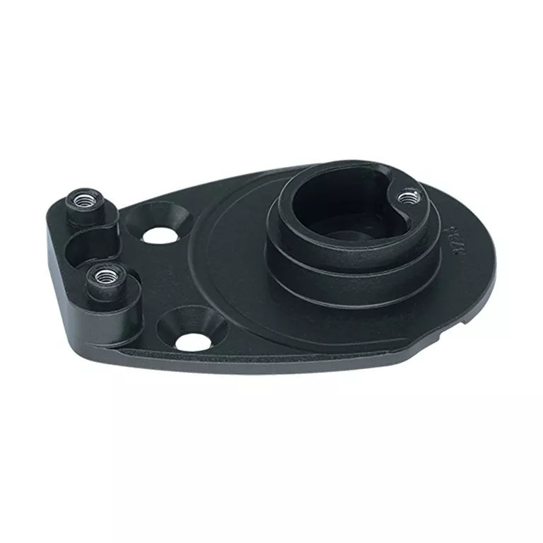 Harken Bottom Plate with Helicoils - 75 mm Black Magic Footblock