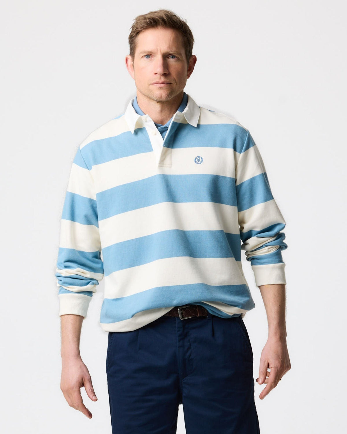Hayling Rugby - Fjord Blue/Off White