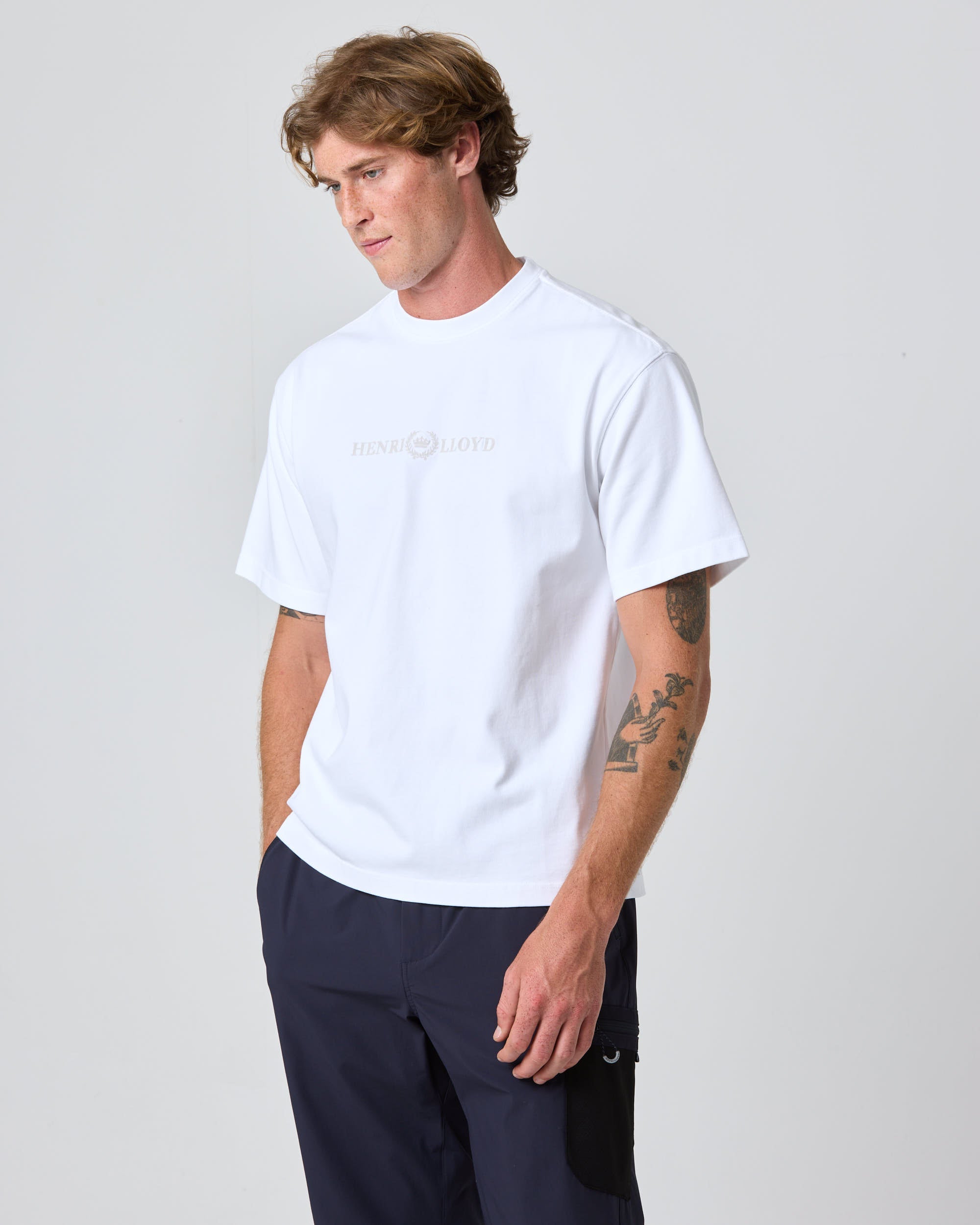 Henri Lloyd Walmer T-Shirt (2026), Color White, Size L/M/S/XL/+1