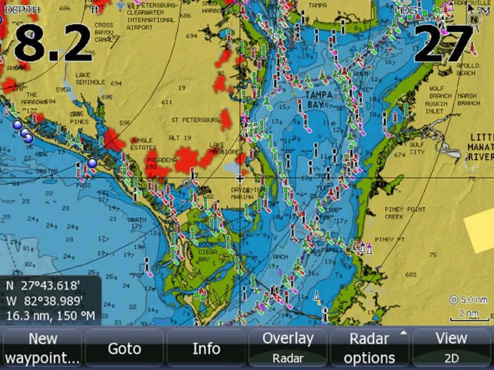 Lowrance 4G Радар - изображение 4