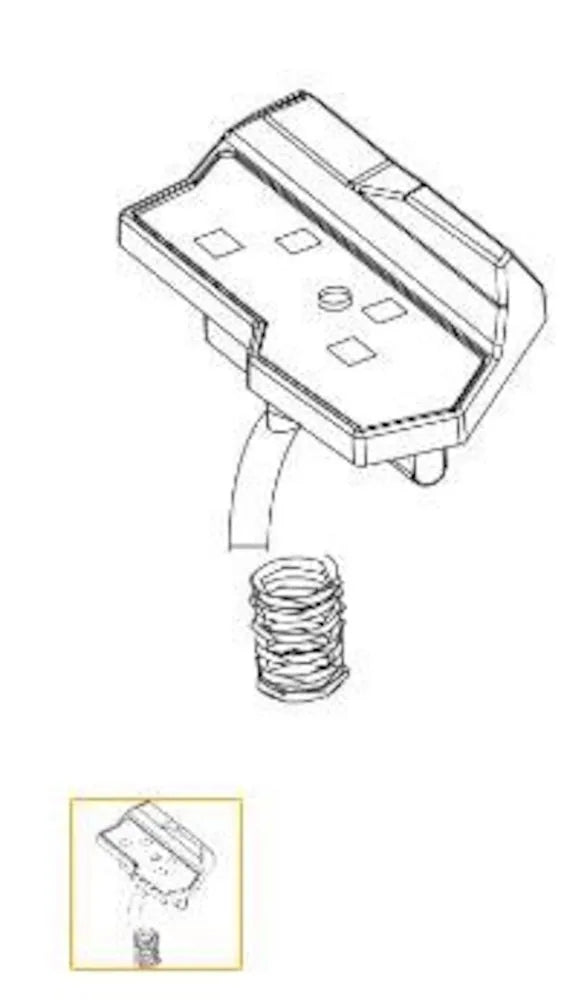 Lowrance Button, Rear Right Kit