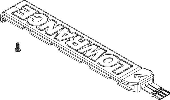 Lowrance Center Cover Kit