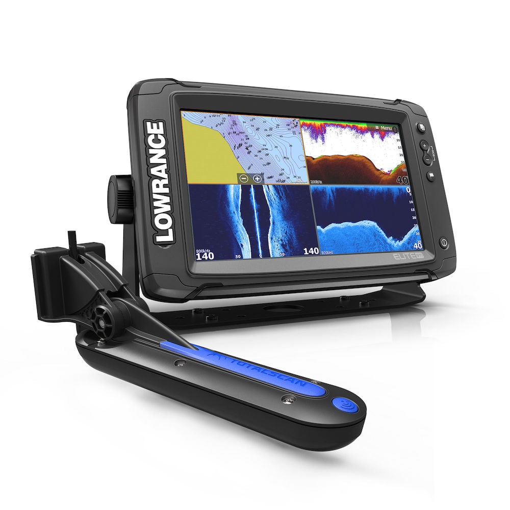 Lowrance Elite-9 Ti  with Med/High/TotalScan™ Transducer with Free Insight Pro Card - image 5