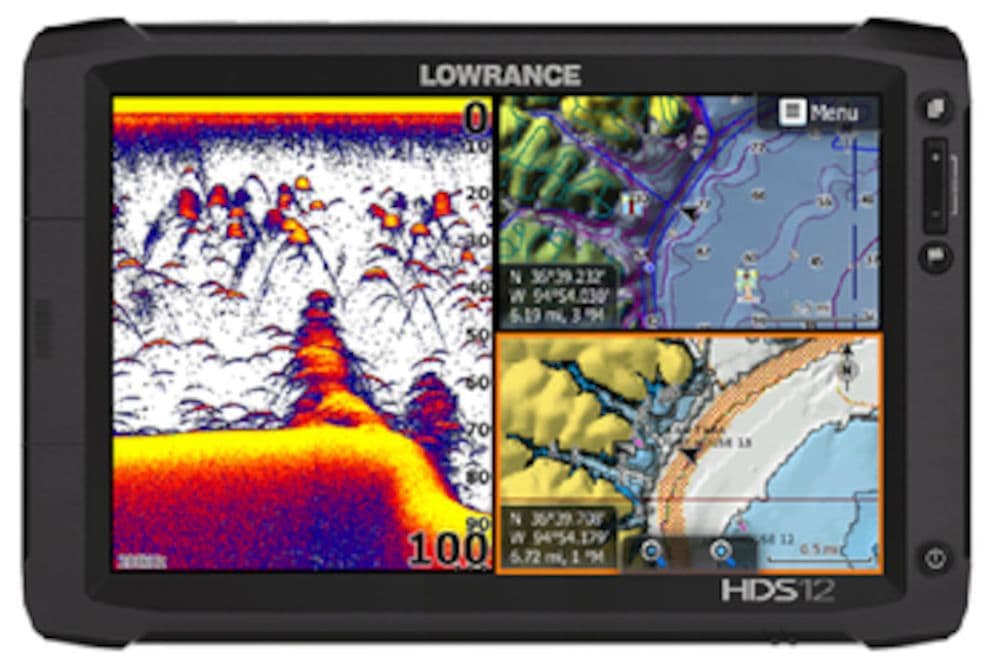 Lowrance HDS-12 GEN2 Touch ROW with 83/200 and StructureScan Transducer
