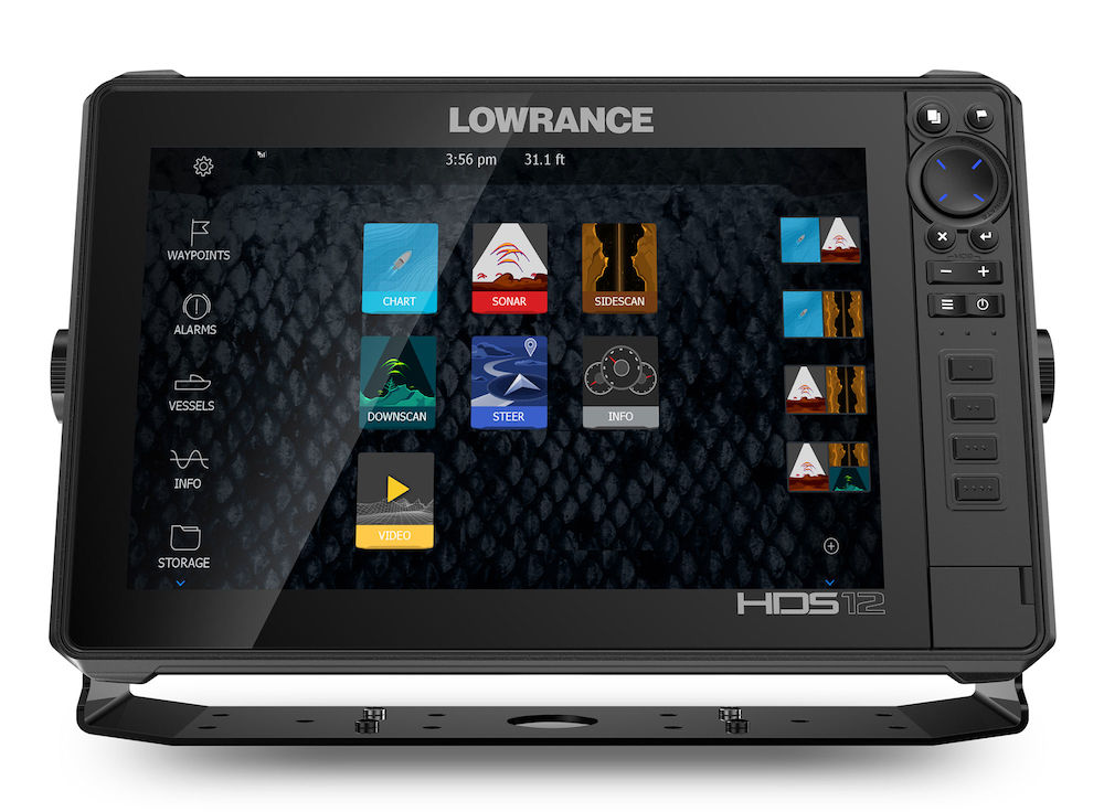 Lowrance  Hds-12 Live No Transducer Unit Offers Compatibility to the Best Collection of Innovative Sonar Features Available