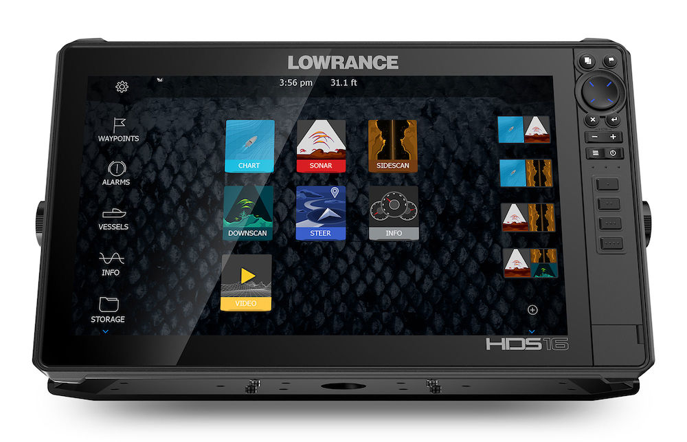 Lowrance  Hds-16 Live No Transducer Unit Offers Compatibility to the Best Collection of Innovative Sonar Features Available