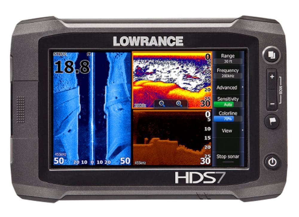 Lowrance HDS-7 GEN2 Touch ROW with 83/300 and StructureScan Transducer - image 10
