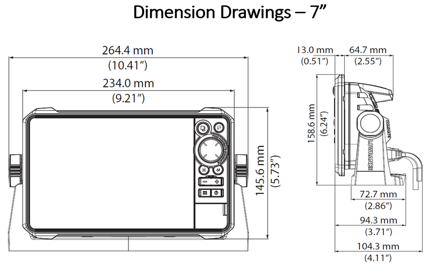 Lowrance  Hds-7 Live with Active Imaging  Transducer Offers the Best Collection of Innovative Sonar Features Available