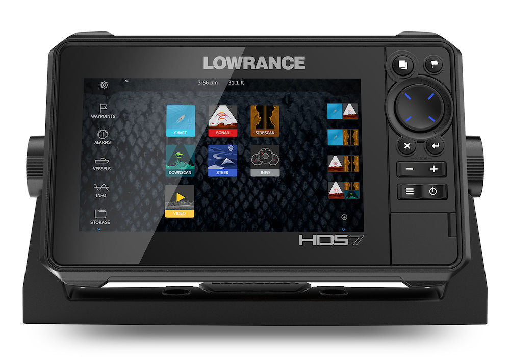 Lowrance  Hds-7 Live No Transducer Unit Offers Compatibility to the Best Collection of Innovative Sonar Features Available