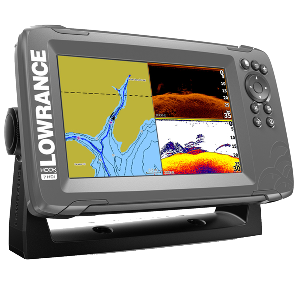 Lowrance HOOK2-7  SplitShot US Coastal/ROW (West Marine exclusive in the USA) - image 3