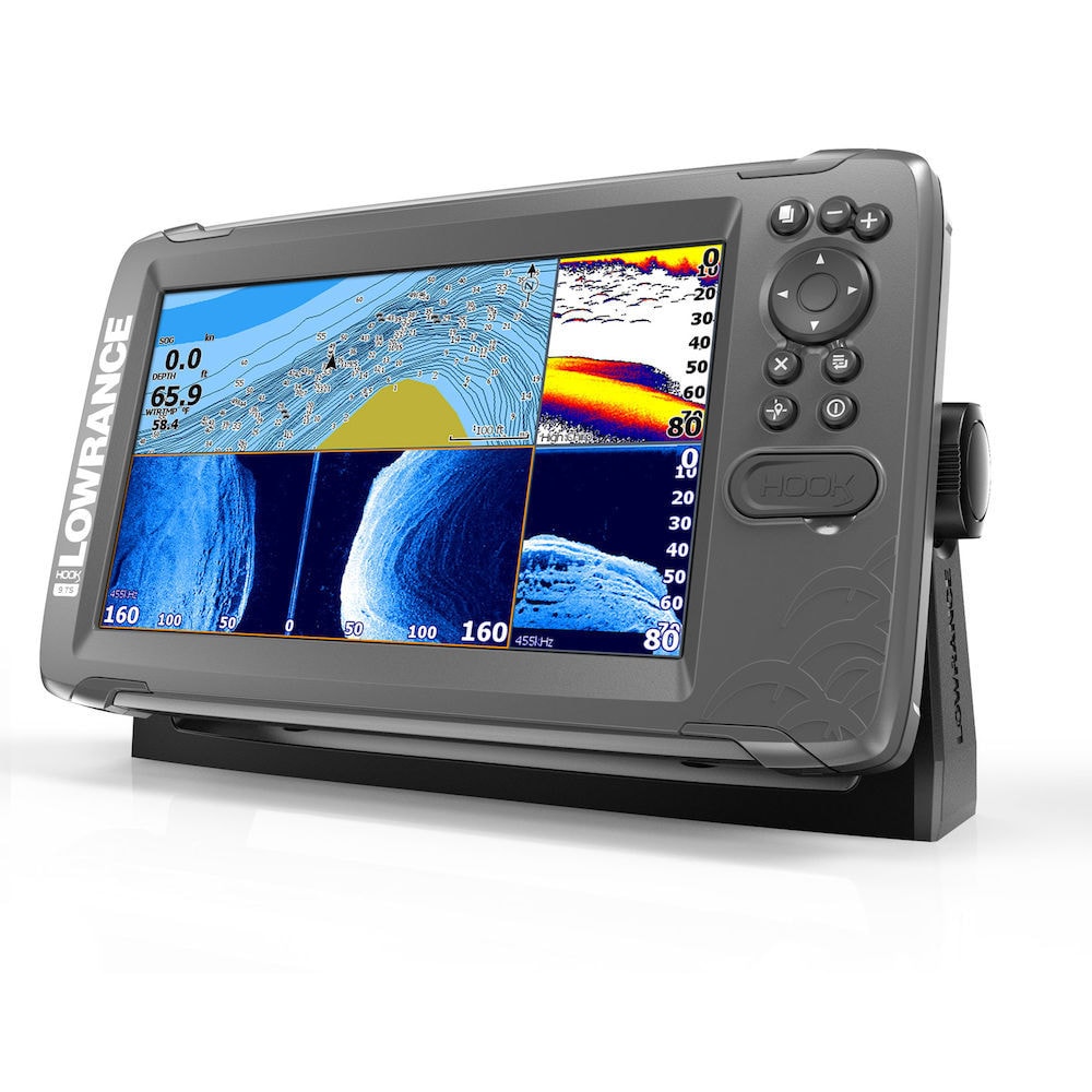 Lowrance HOOK2-9 TripleShot US Coastal/ROW  (West Marine exclusive in the USA) - image 3