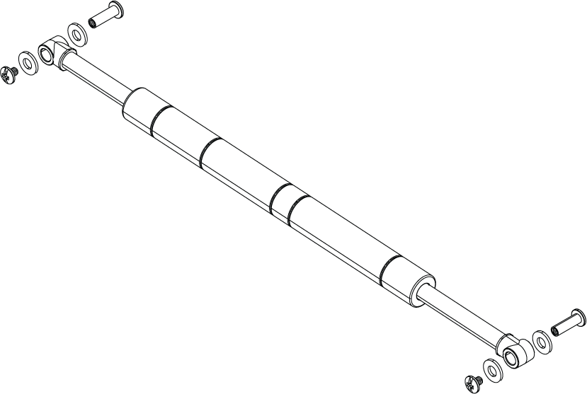 Lowrance Lift Assist Kit, 52"/60"