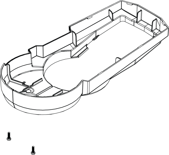 Lowrance Lower Bezel Kit