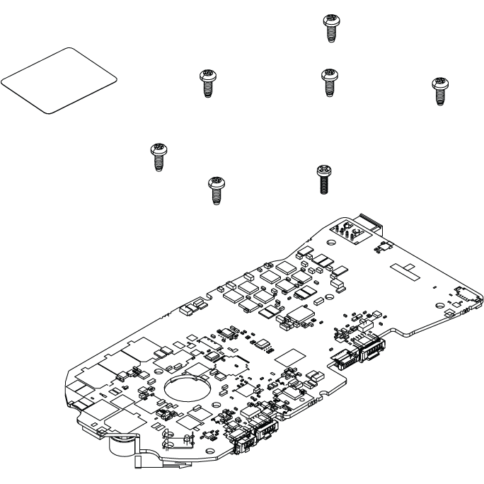 Lowrance PCBa, Main Head Kit
