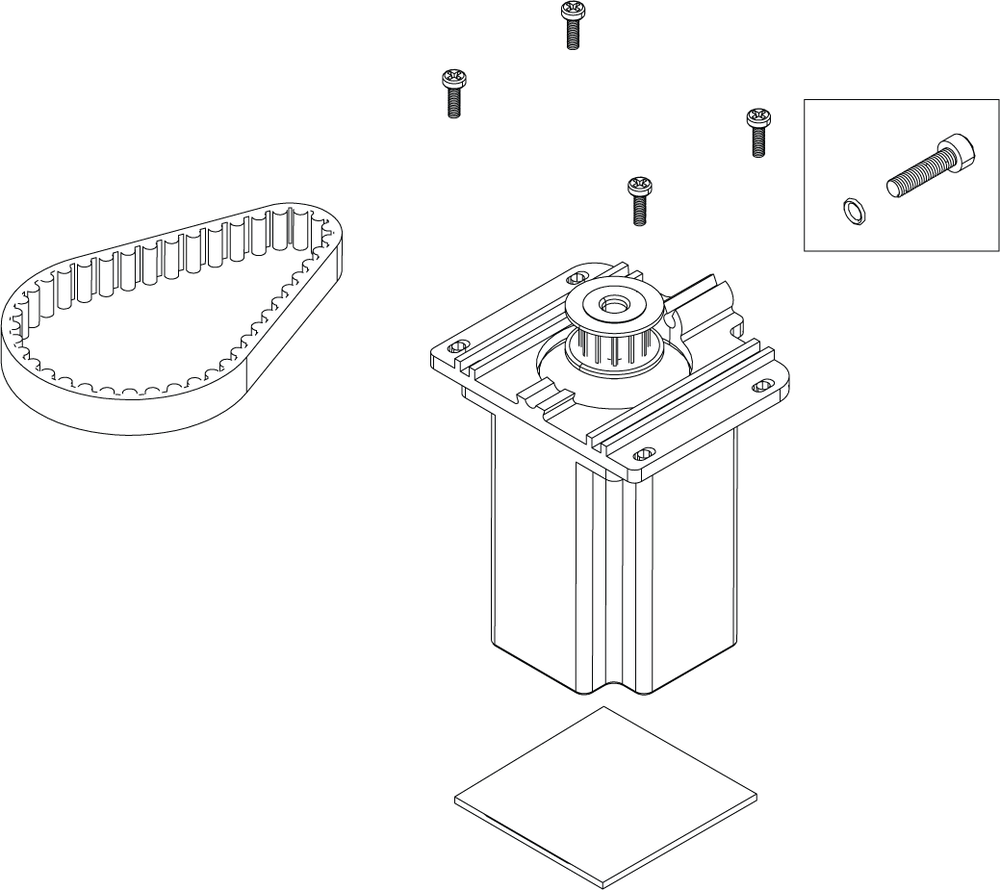 Lowrance Steering Motor Kit