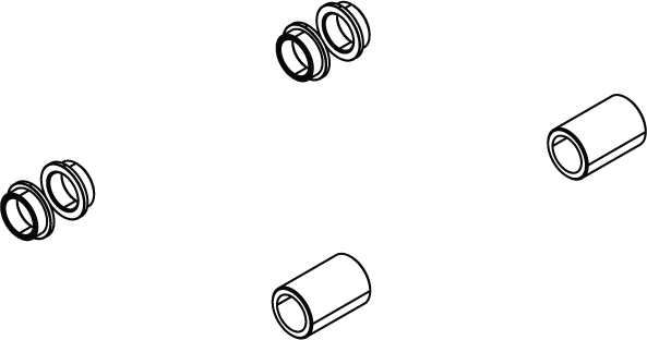 Lowrance Upper Extrusion Bushing Kit