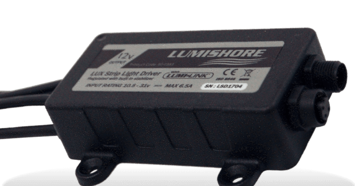 Lumishore LUX Strip Light Driver with Switch Feedback (RED)