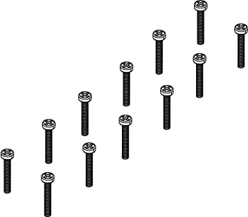 Lowrance M3 X 20 Screw Hw Kit