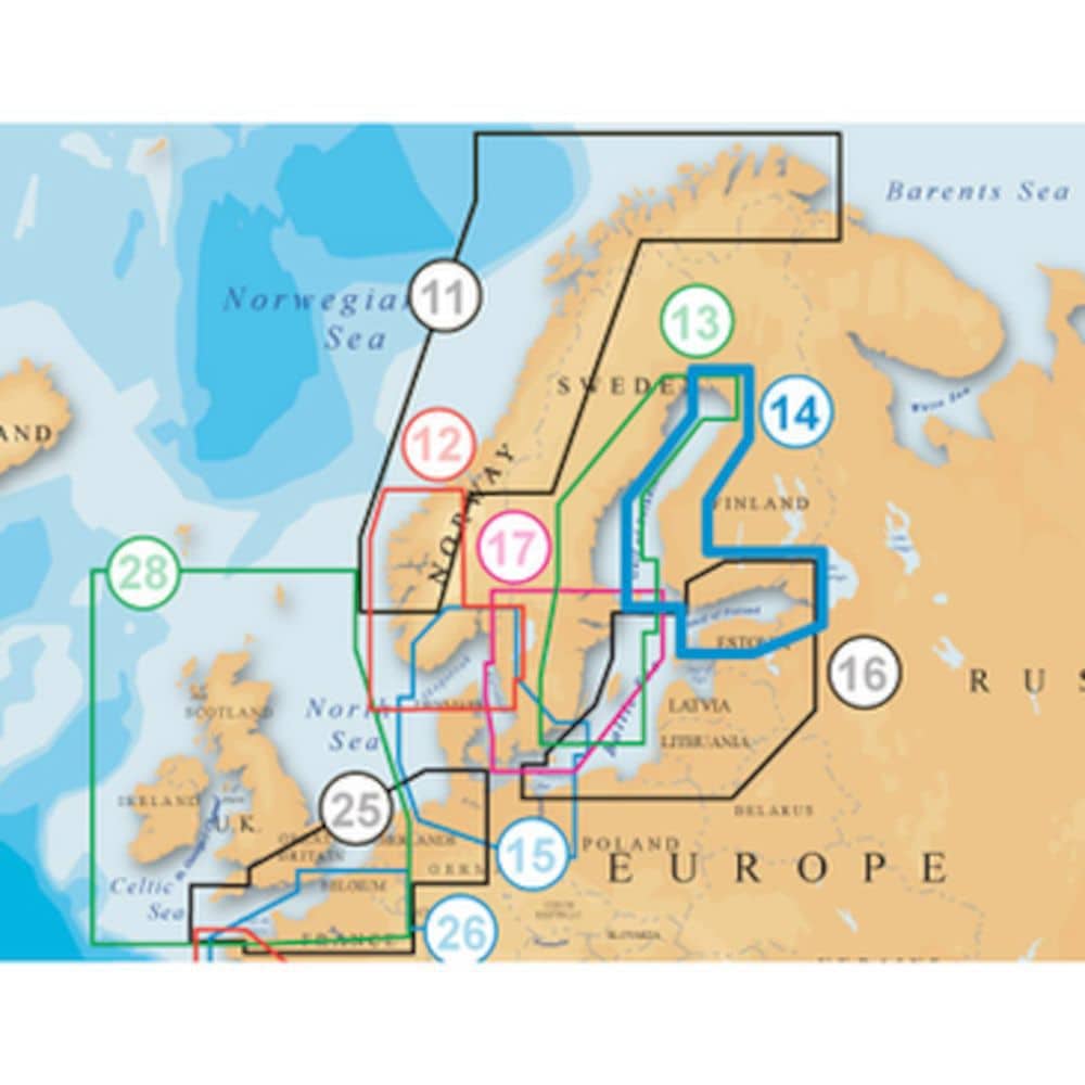 Navico NAVIONICS EU Nordic . Finland Platinum Cartas Marítimas