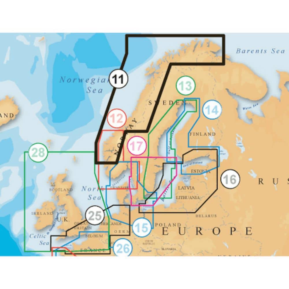 Navico NAVIONICS EU Nordic . NW Platinum Cartas Marítimas - imagem 2