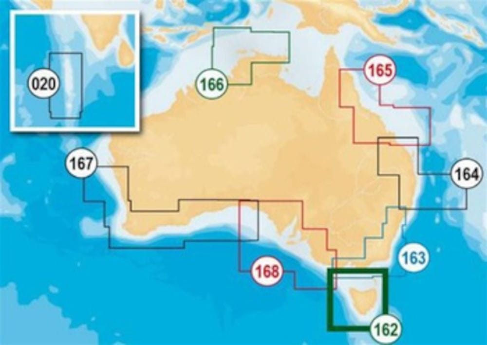 Navico Navionics Gold Small2 8G167S. South West Australia