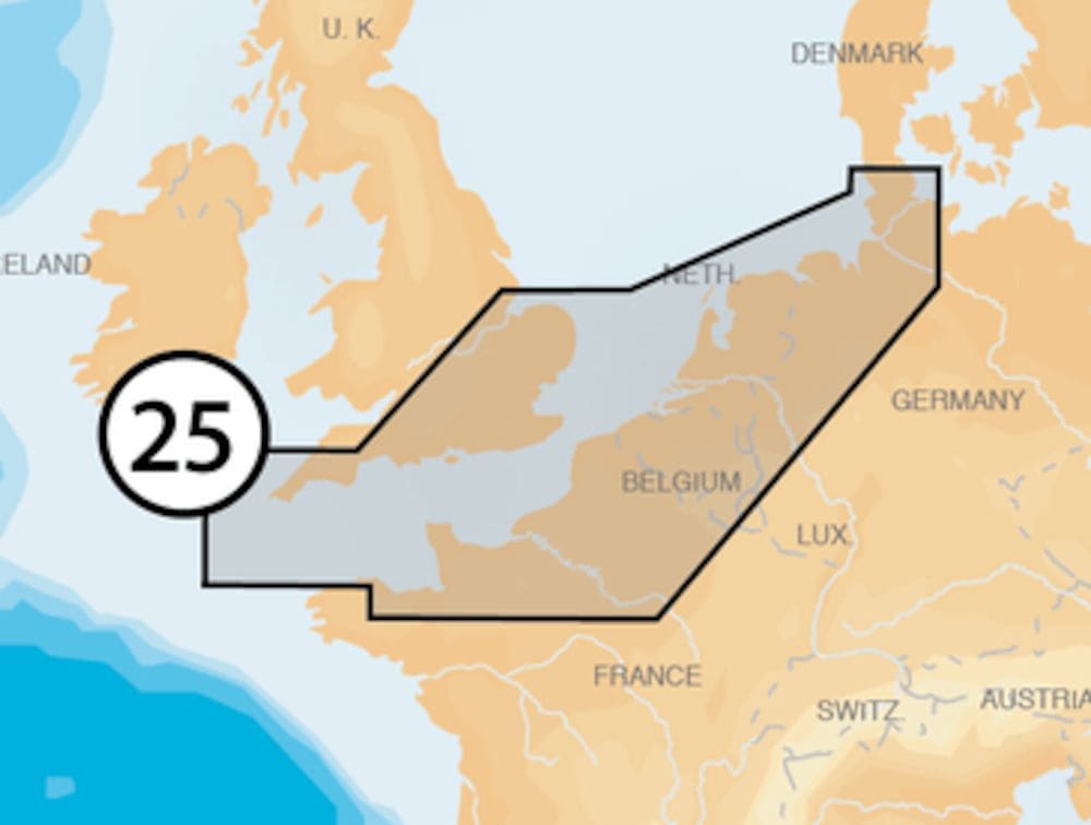 Navico NAVIONICS MSD/25P+ UK SOUTH HAMBURG