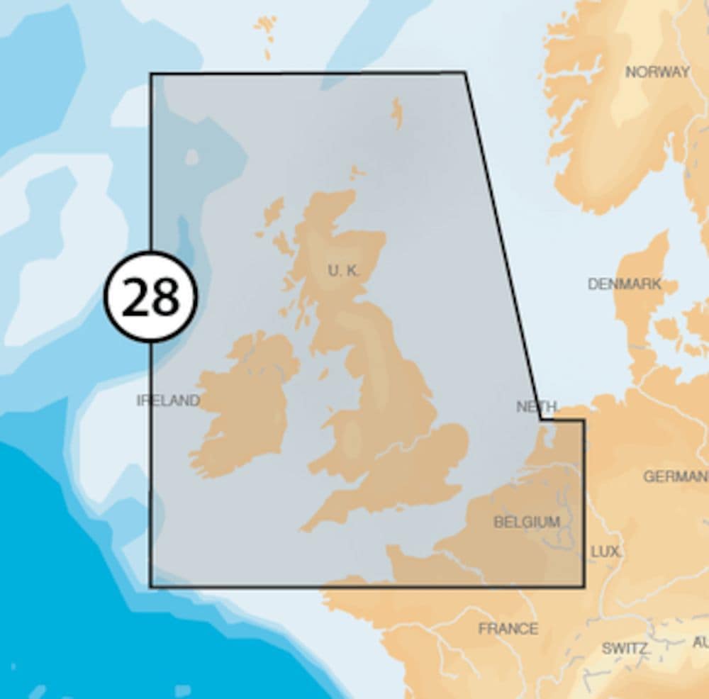 Navico NAVIONICS MSD/28P+ UK AND IRELAND