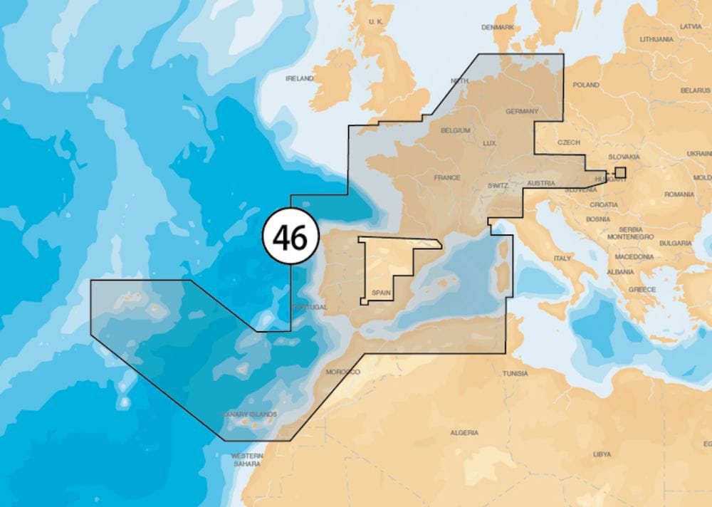 Navico NAVIONICS MSD/46XG FR/IBERIA/NL/INLND EU - image 2