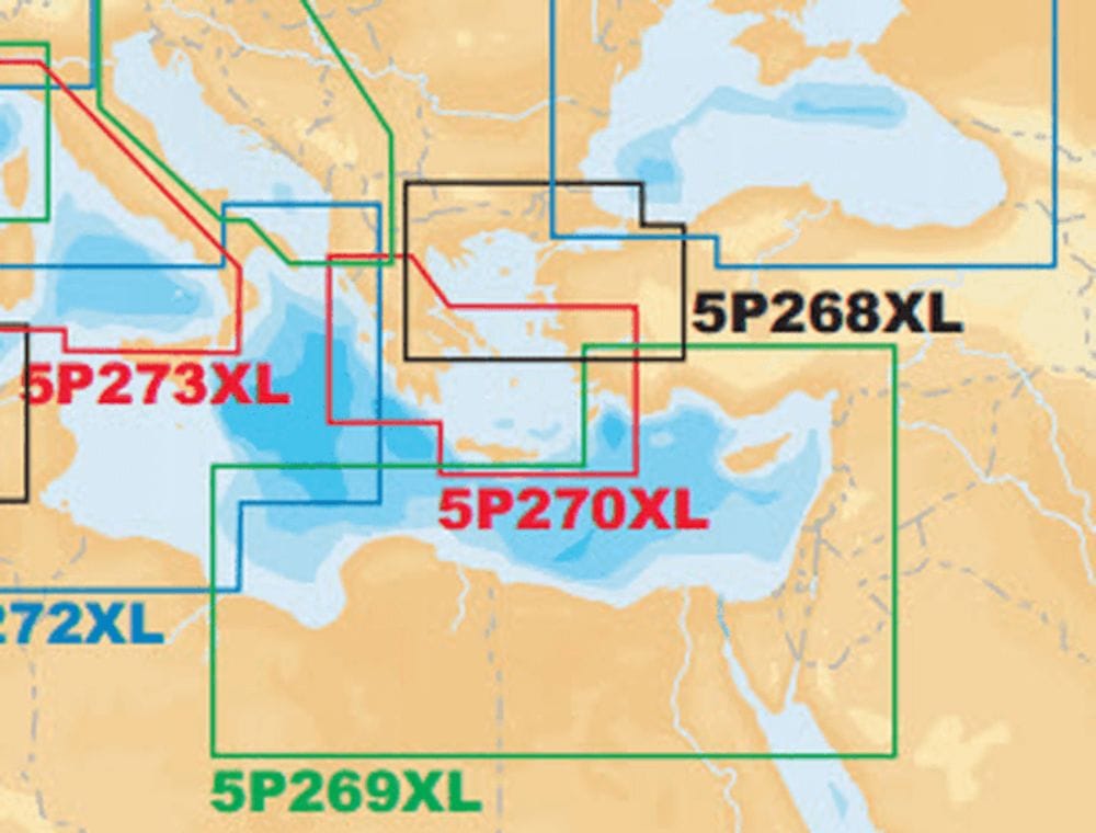 Navico Navionics Platinum+ 5P269XL Mediterrâneo Sudeste - imagem 2