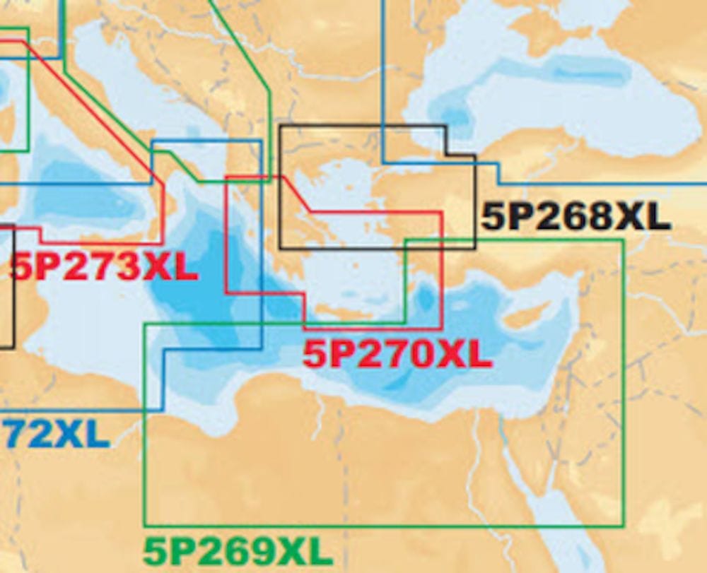 Navico Navionics Platinum+ 5P270XL Mar Egeu Sul