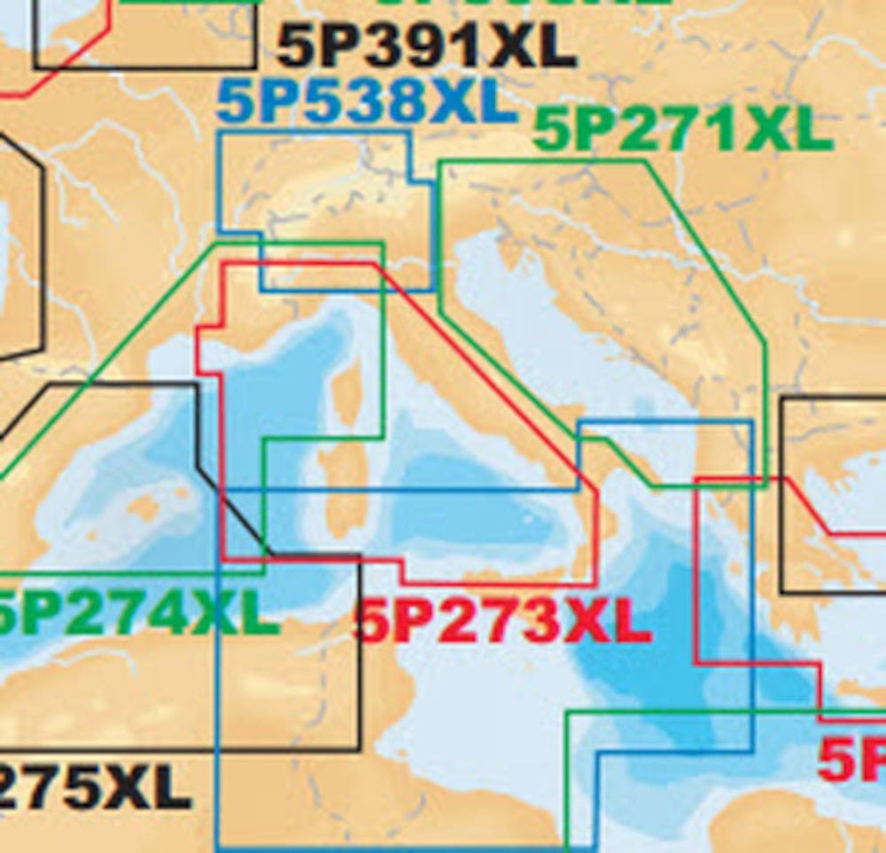 Navico Navionics Platinum+ 5P273XL Mar Tirreno