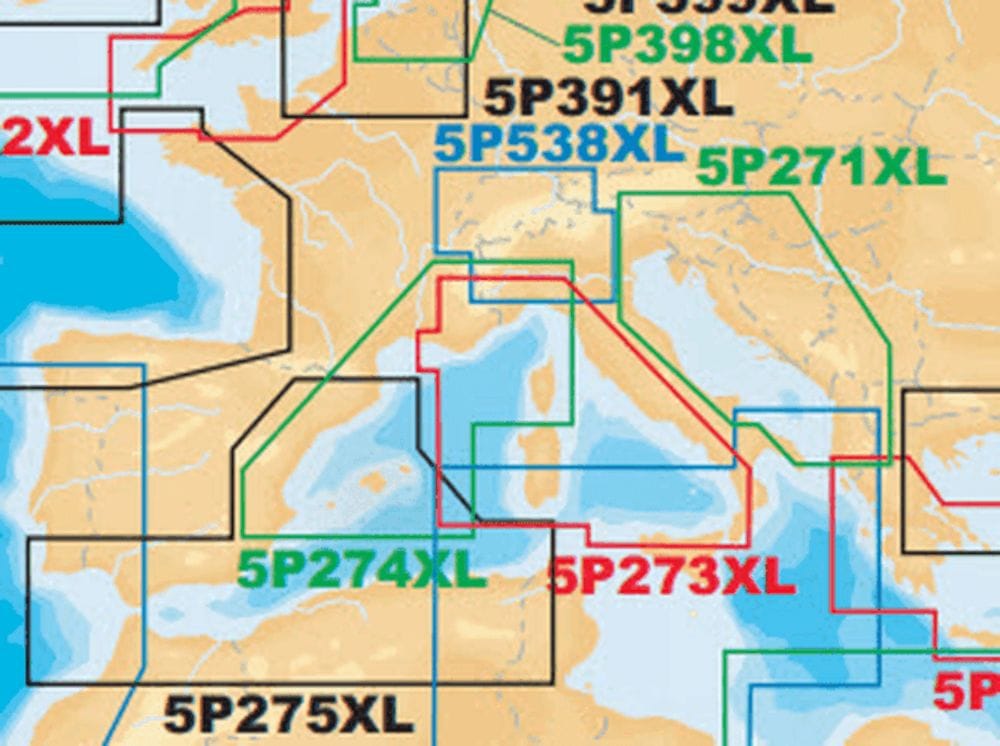 Navico Navionics Platinum+ 5P274XL Mediterrâneo Noroeste - imagem 2