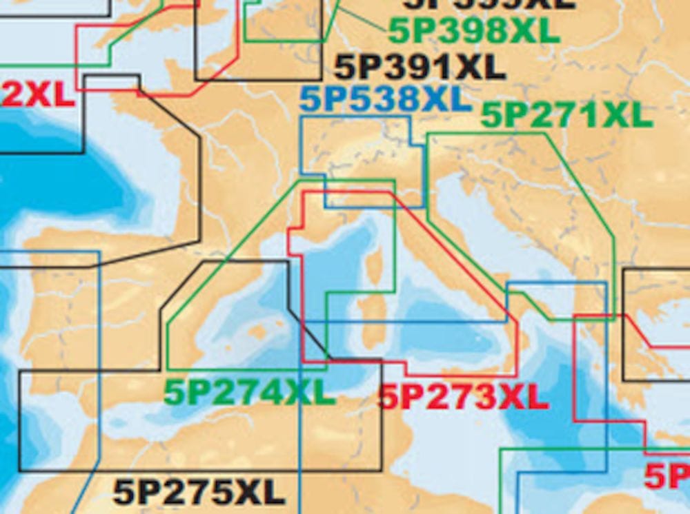 Navico Navionics Platinum+ 5P274XL Mediterrâneo Noroeste