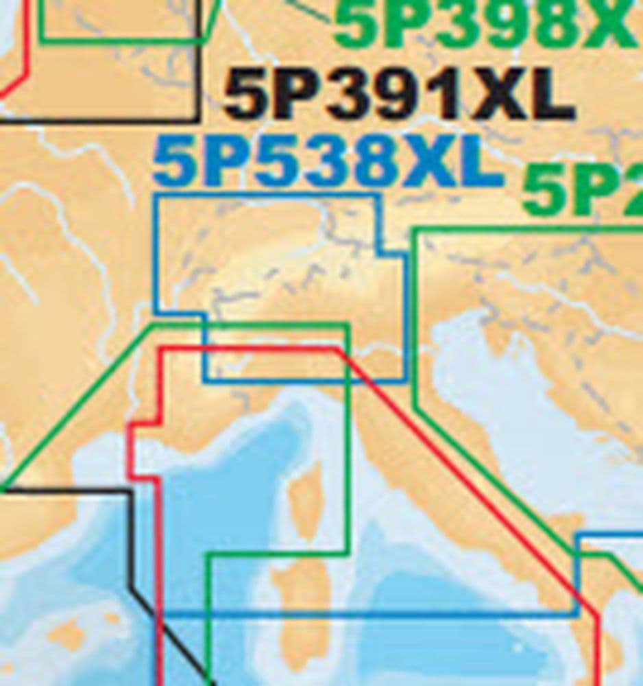 Navico Navionics Platinum+ 5P538XL Lagos da Europa Central