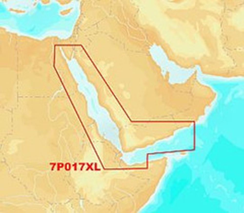 Navico Navionics Platinum+ 7P017XL Mar Vermelho/Golfo de Áden