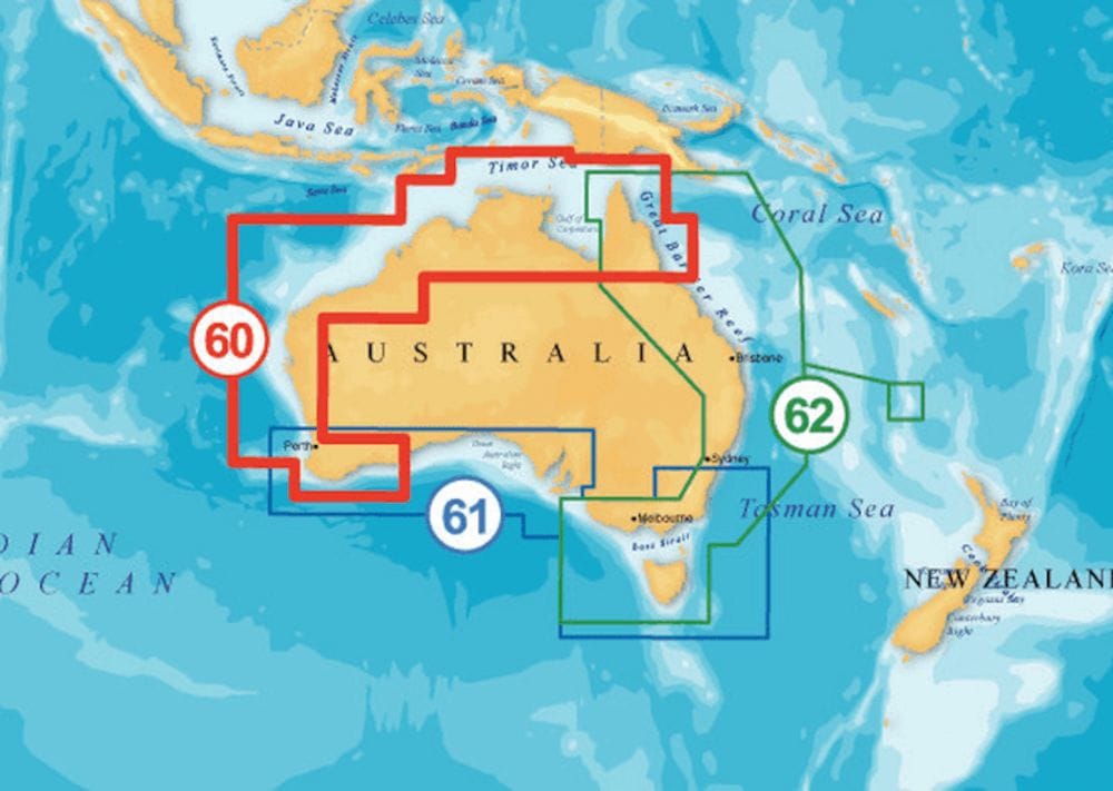 Navico Navionics Platinum+ XL3 60PP. Australia North and West - image 2