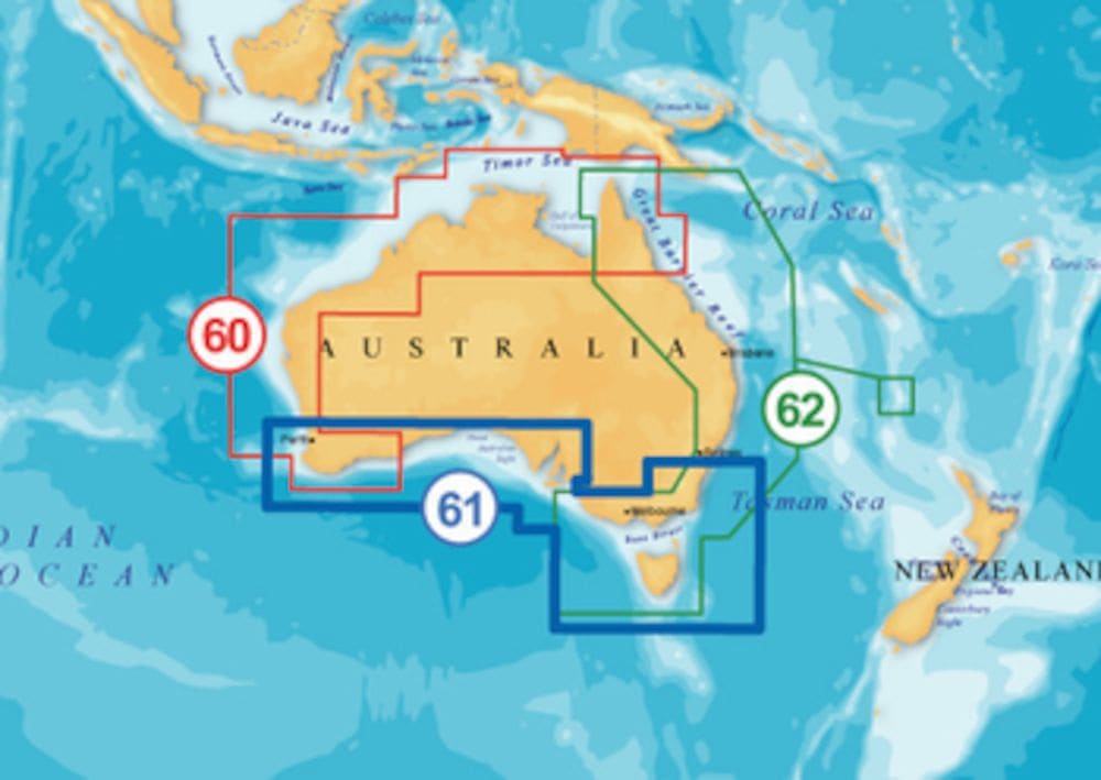 Navico Navionics Platinum+ XL3 61PP. Australia South