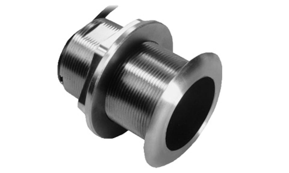 Navico XSONIC SS60 Stainless Steel 600 W Thru Hull 50/200 Khz Depth/Temp (20° tilt) . Black 9 pin connector