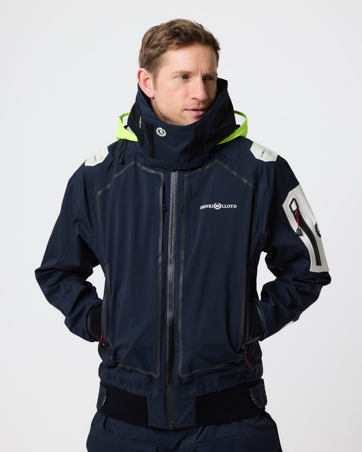 Ocean Pro Full Zip Smock - Navy Black