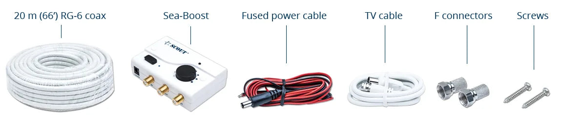 Omnidirectional TV antenna d. 25 cm (10″) 2