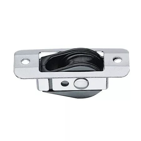 Harken 29 mm Wire Through-Deck Bullet Block — Stainless Steel Cover
