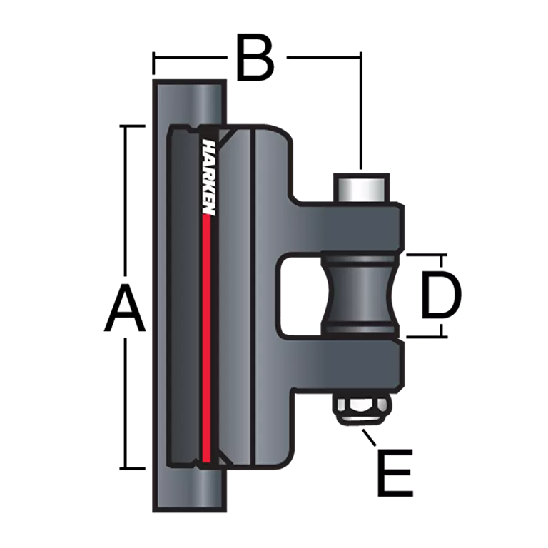 HARKEN 27mm CB Battcar — Universal - image 4