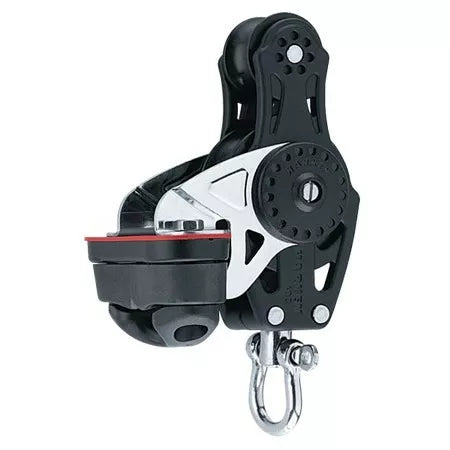 Harken 40 mm Fiddle Block — Swivel, Cam Cleat