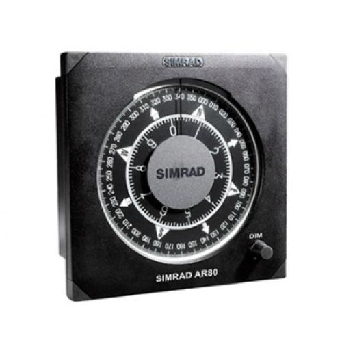 Simrad Pro AR80 Analogue steering repeater with dual 168 mm dial, step motor drive