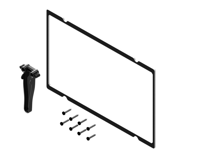Simrad 9" NSS EVO2 &amp; ZEUS2  Dash mount kit