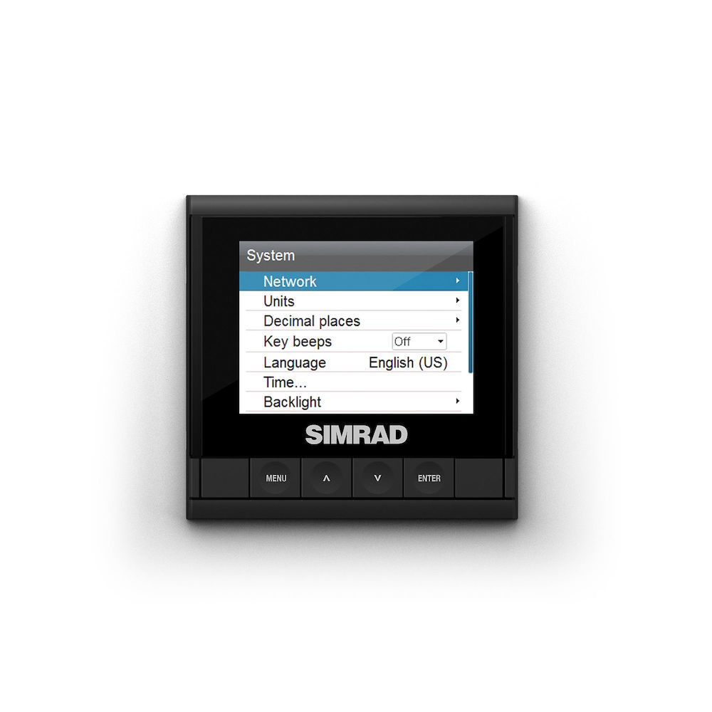 Simrad Easily visible day or night