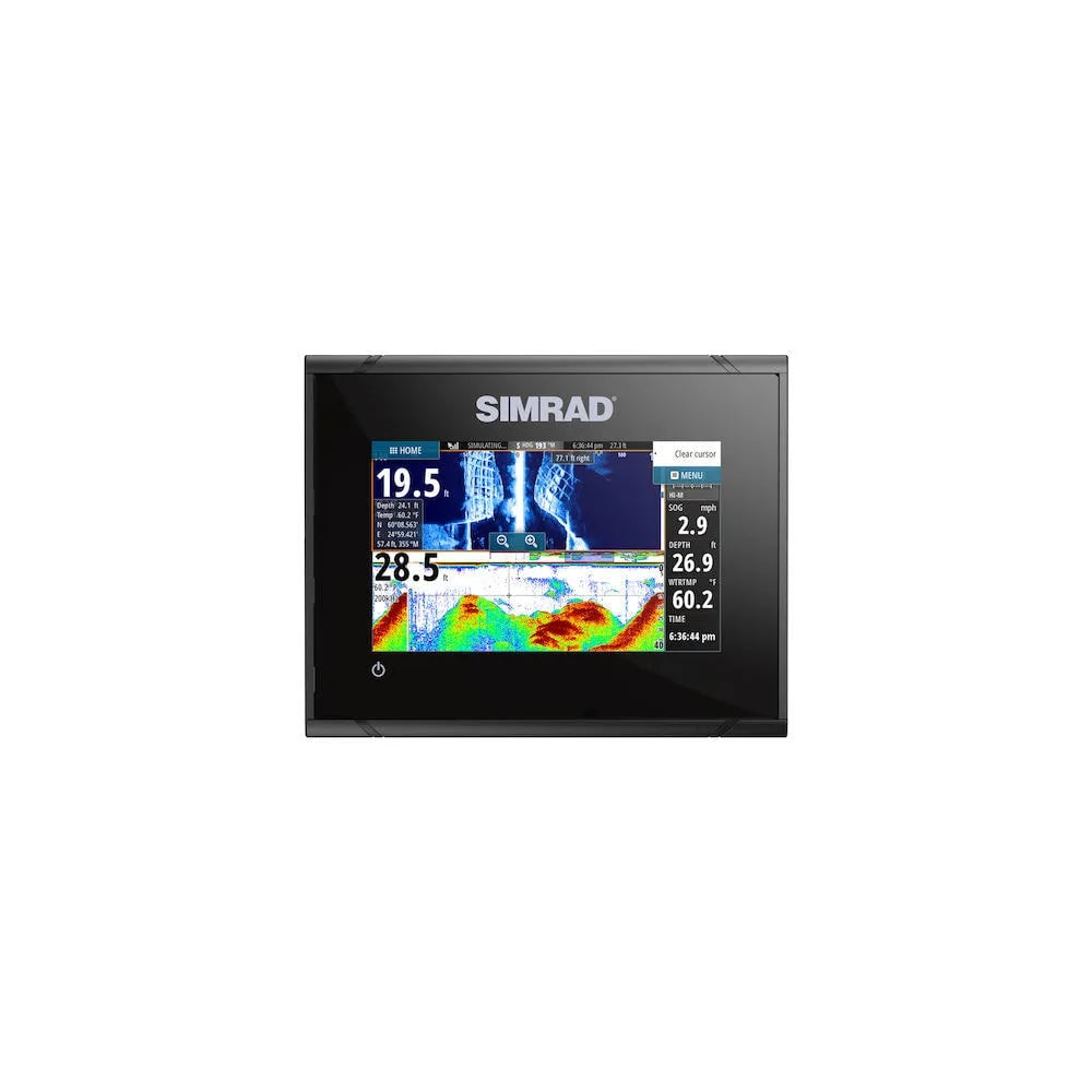 Simrad GO5 XSE navigation display for the recreational power boater who is looking for an all in one navigation product for cruising